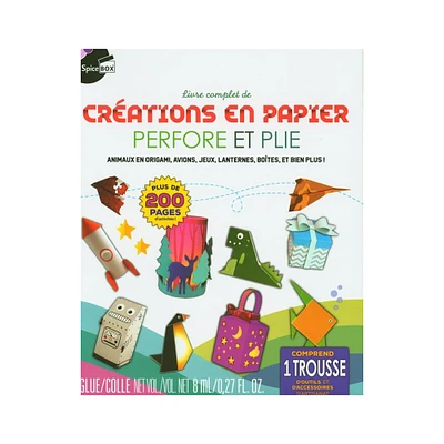 Créations en papier: Perfore et plie – Français