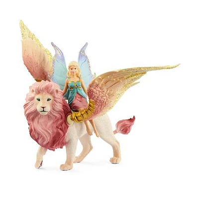 Bayala Figurine - Fairy On Winged Lion