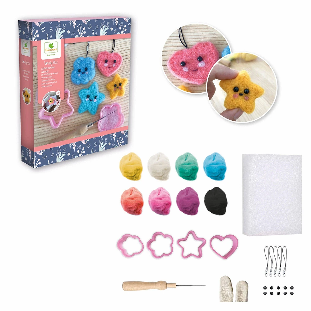 Lovely Box - Needle Felting, Kawaii