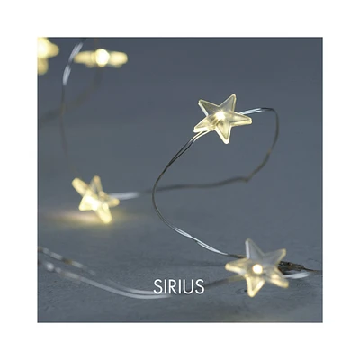 Trille LED Star Garland - Warm White, 3.9 m