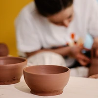 Tour de poterie électrique avec pédale