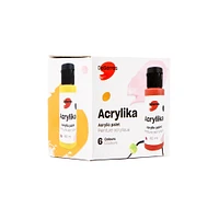 Acrylika Paint Kit - 6 x 60 ml