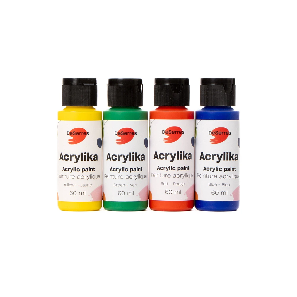 Acrylika Paint Kit - 6 x 60 ml