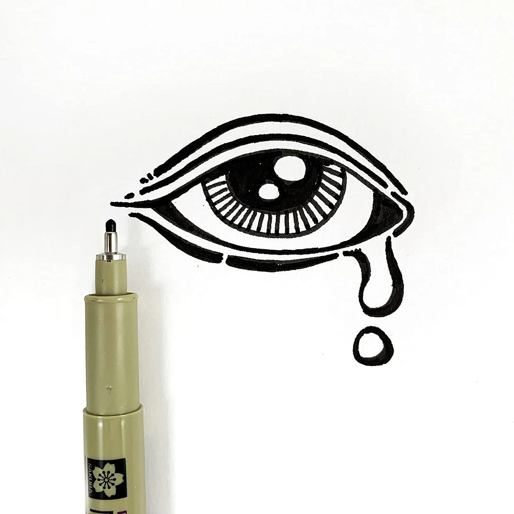 Ens. 6 stylos Pigma Micron - noir