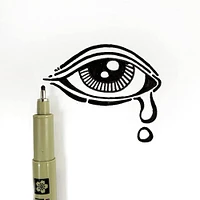 Ens. 6 stylos Pigma Micron - noir