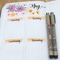 Ens. 8 stylos Pigma Micron - noir