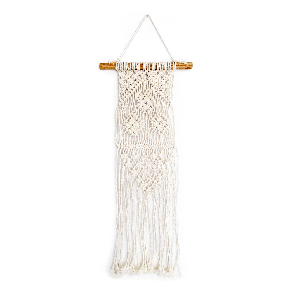 Macramé Wall Hanging Kit - Three Leaves