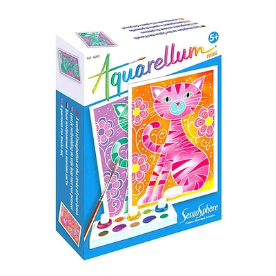 Aquarellum Mini Painting Kit - Cats