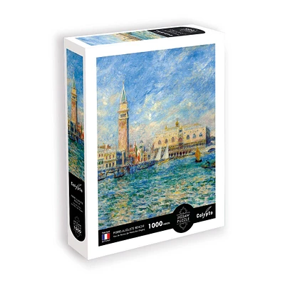 1,000-Piece Puzzle - "View of Venice, Pierre-Auguste Renoir"