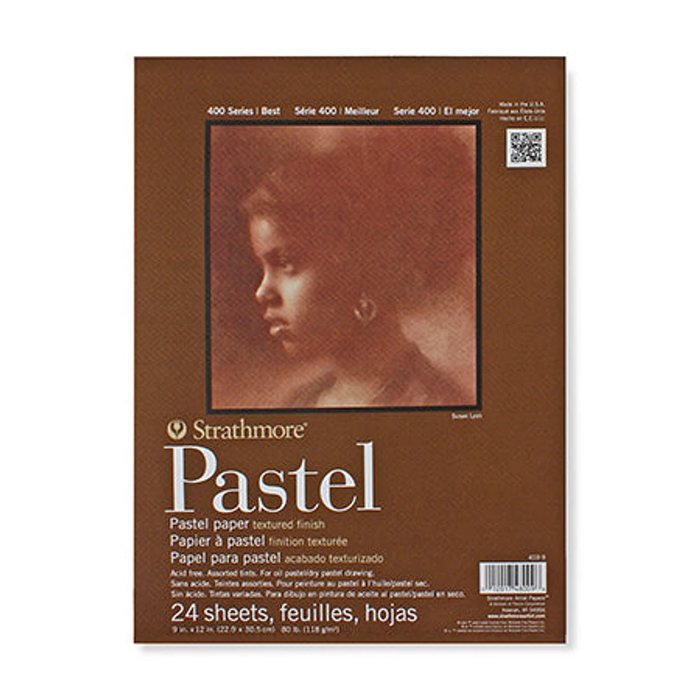 Tablette de papier pastel Strathmore