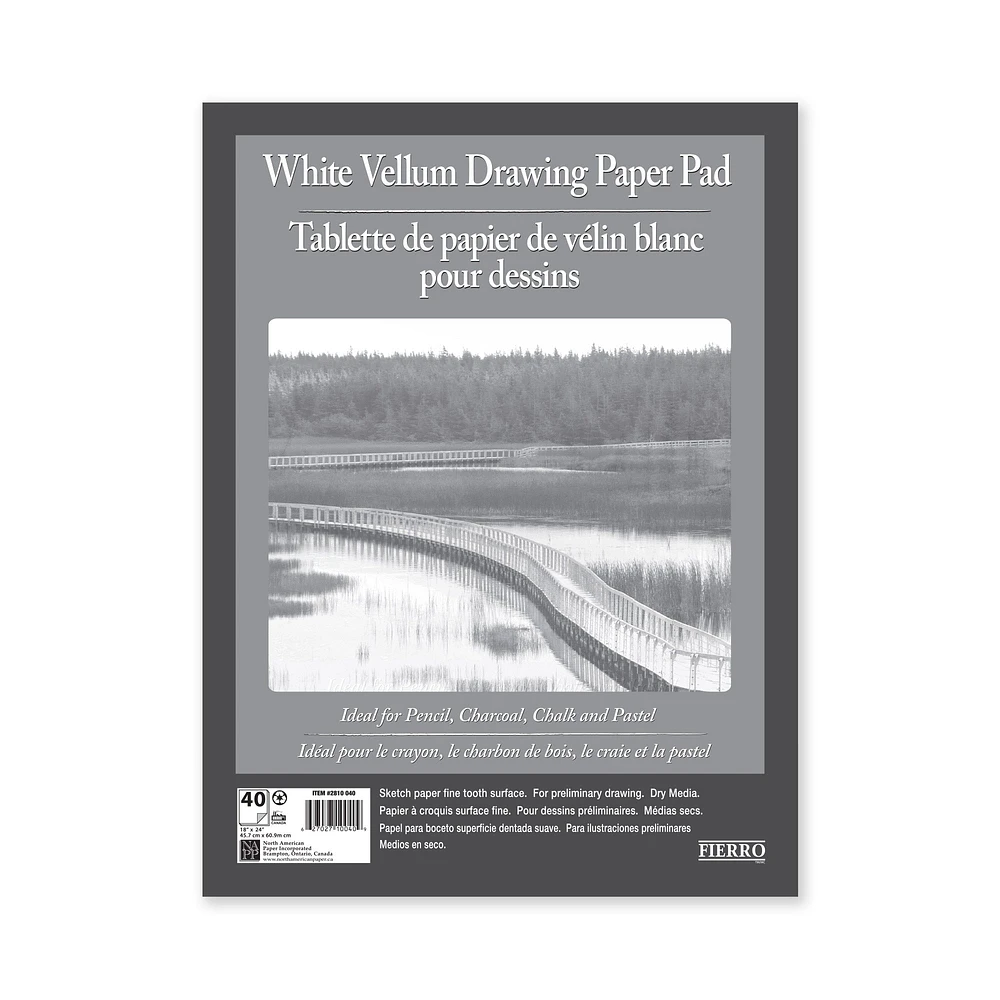 Cartridge Paper Pad - 18 x 24 in