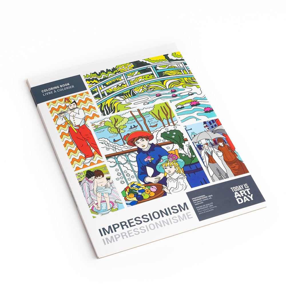 Colouring Book: Impressionism - éd. anglaise