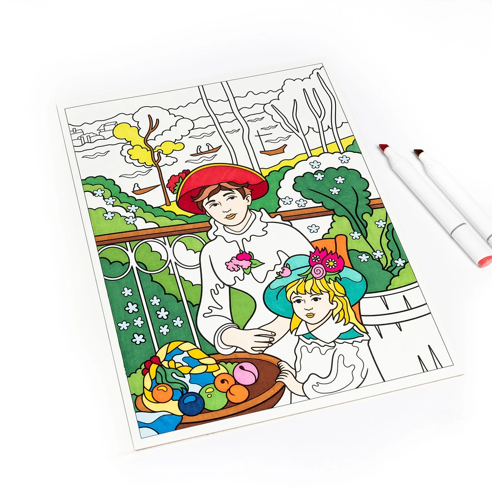 Colouring Book: Impressionism - éd. anglaise