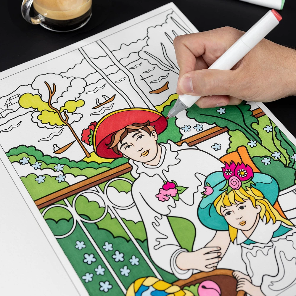 Colouring Book: Impressionism - éd. anglaise