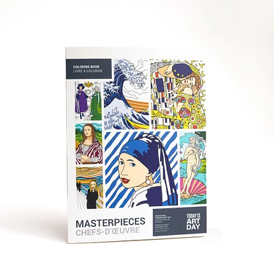 Colouring Book: Masterpieces