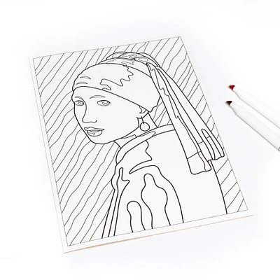 Colouring Book: Masterpieces