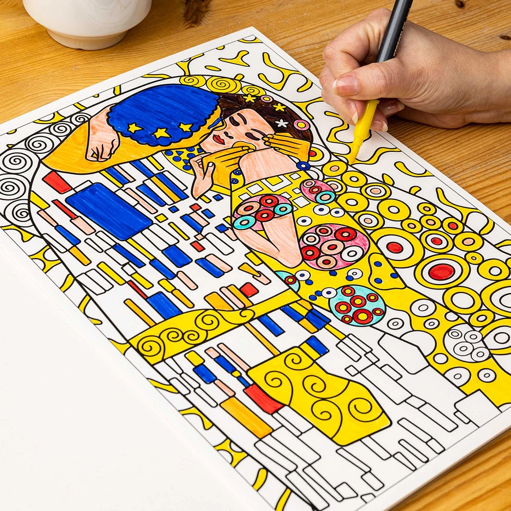 Colouring Book: Masterpieces