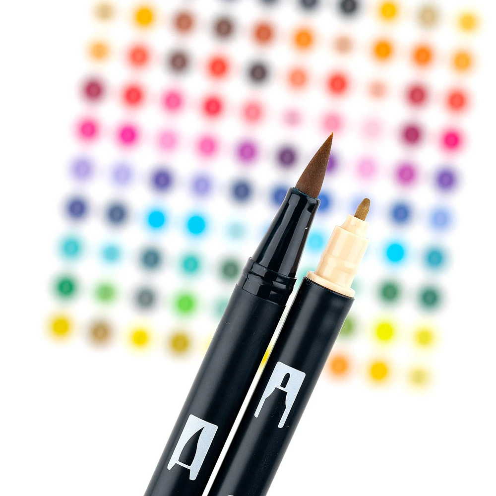 10-Pack Dual Brush Pens - Portrait