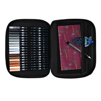 54-Piece Dual Brush Marker Case Set