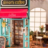 DIY Mini House - Simon's Coffee Shop