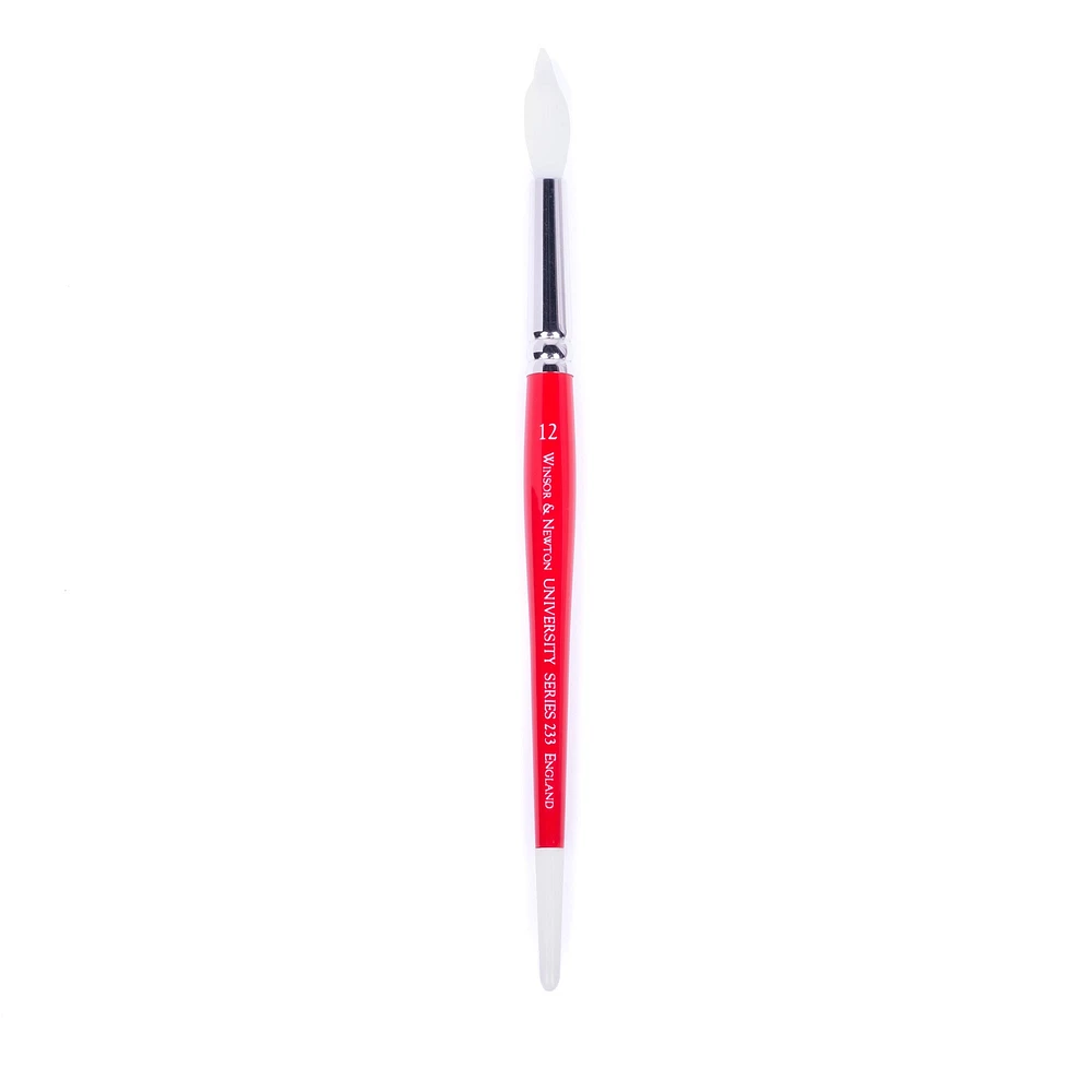 University Synthetic Bristled Round Paintbrush