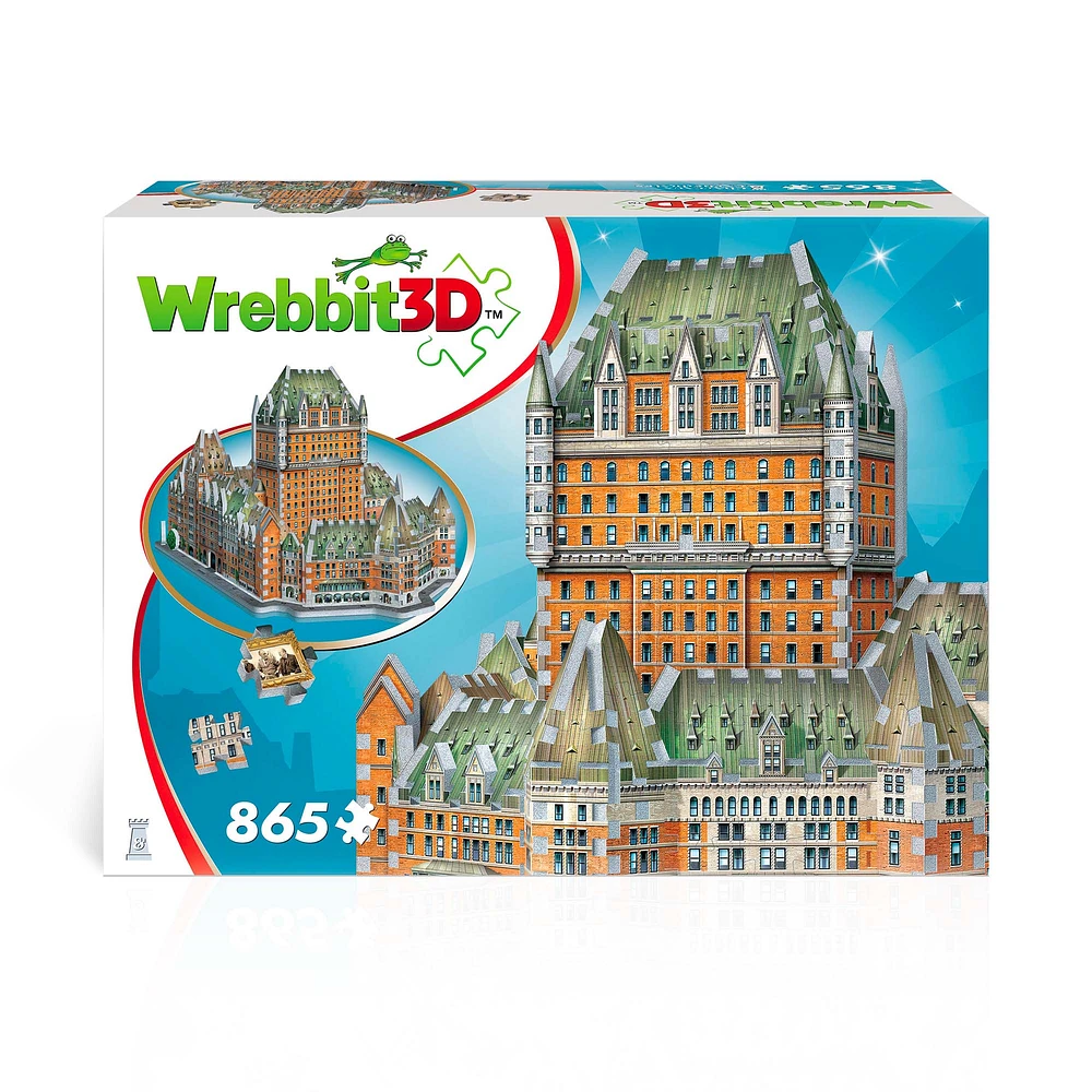 865-Piece 3D Puzzle - "Château Frontenac"