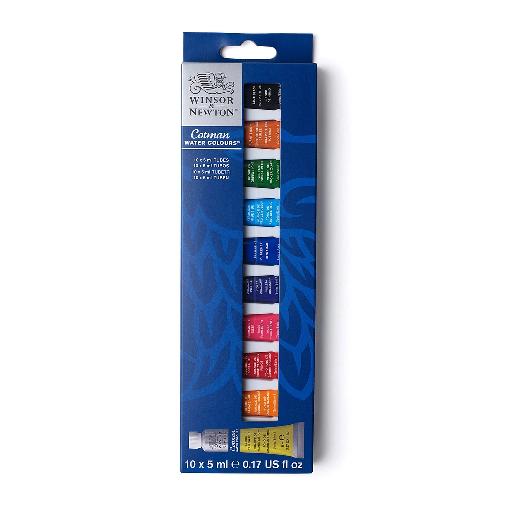 Ens. aquarelle Cotman - 10 x 5 ml