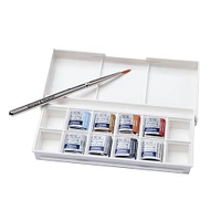 Cotman Metallic Watercolour Pocket Set - 8 Half Pans