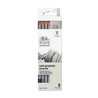 5-Piece Studio Graphite Pencil Set - Soft