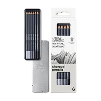 6-Pack Studio Charcoal Pencils