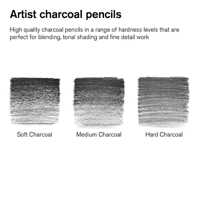 6-Pack Studio Charcoal Pencils