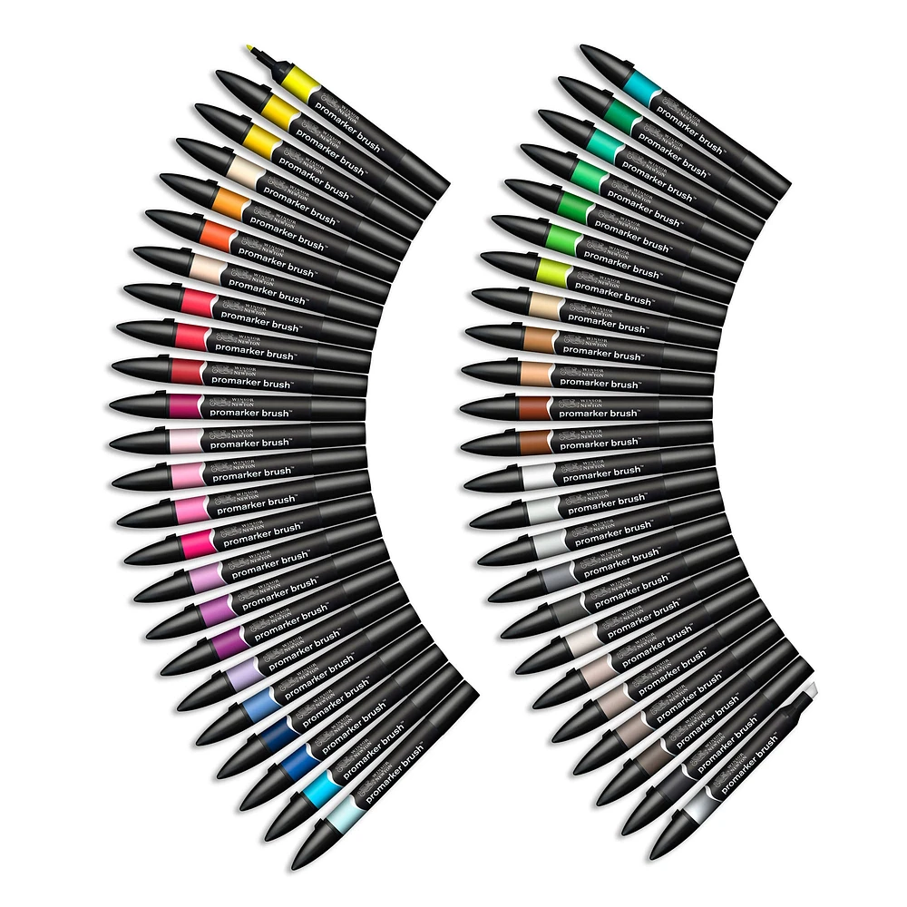 Collection essentiels Promarker Brush - 48 pièces