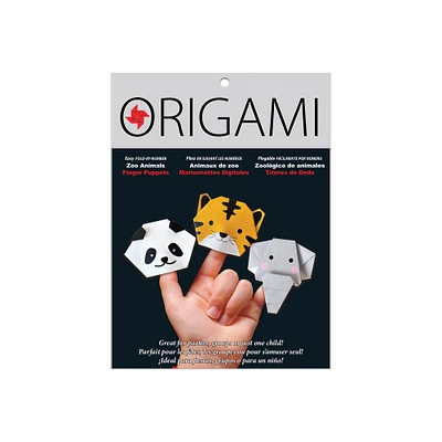 Origami Finger Puppets: Zoo Animals