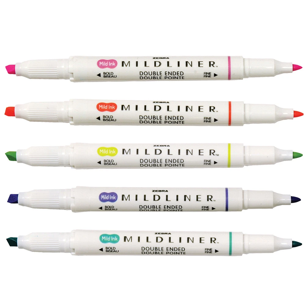 5-Pack Mildliner Creative Markers - Refresh