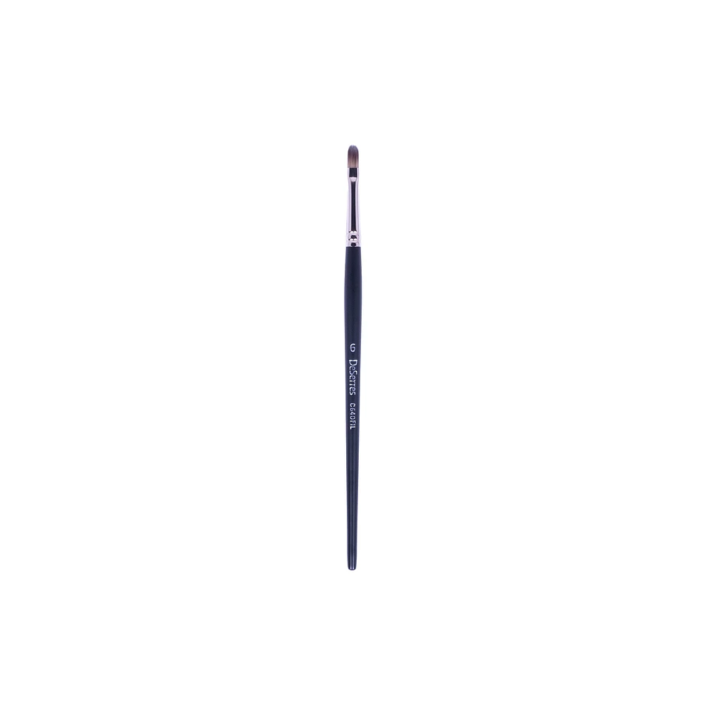 Snow Synthetic Filbert Paintbrush