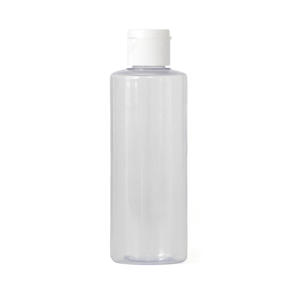 Empty Plastic Cap Bottle - 4 oz