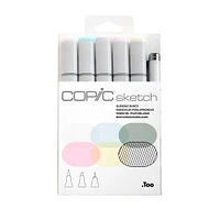 6-Pack Copic Sketch Markers