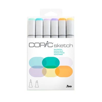 6-Pack Copic Sketch Markers