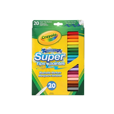 Washable Super Tips markers