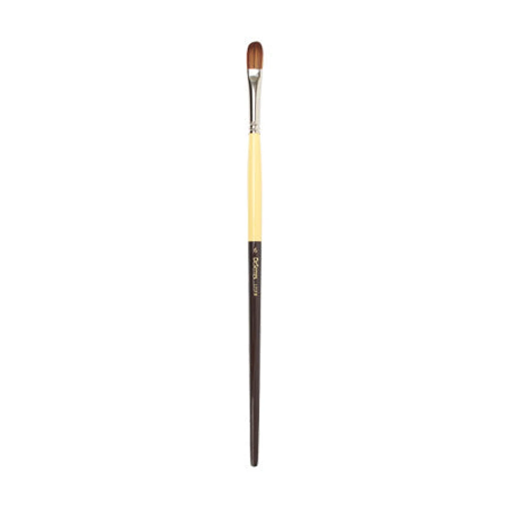 Filbert synthetic bristles paintbrush