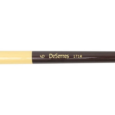 Bronze long-handled synthetic brush - Round