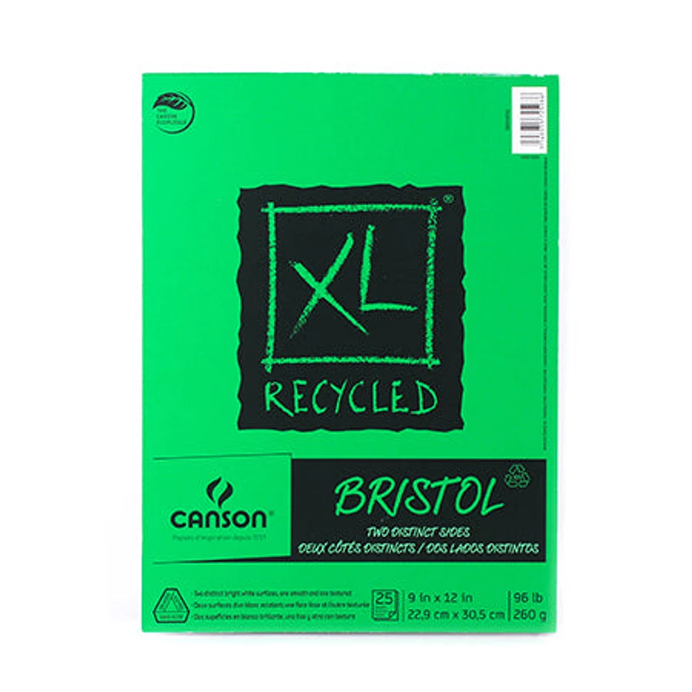 Canson XL Recycled Bristol Pad