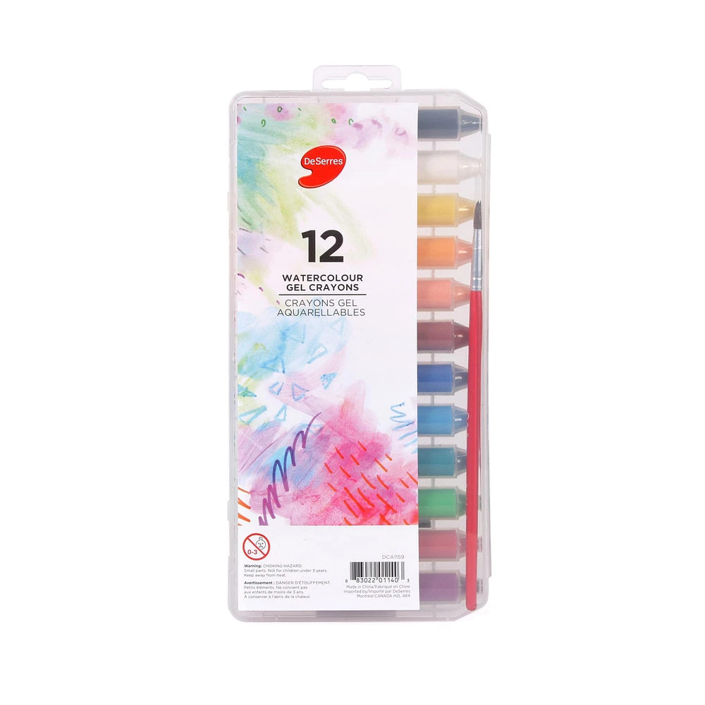 Gel pens — set of 12