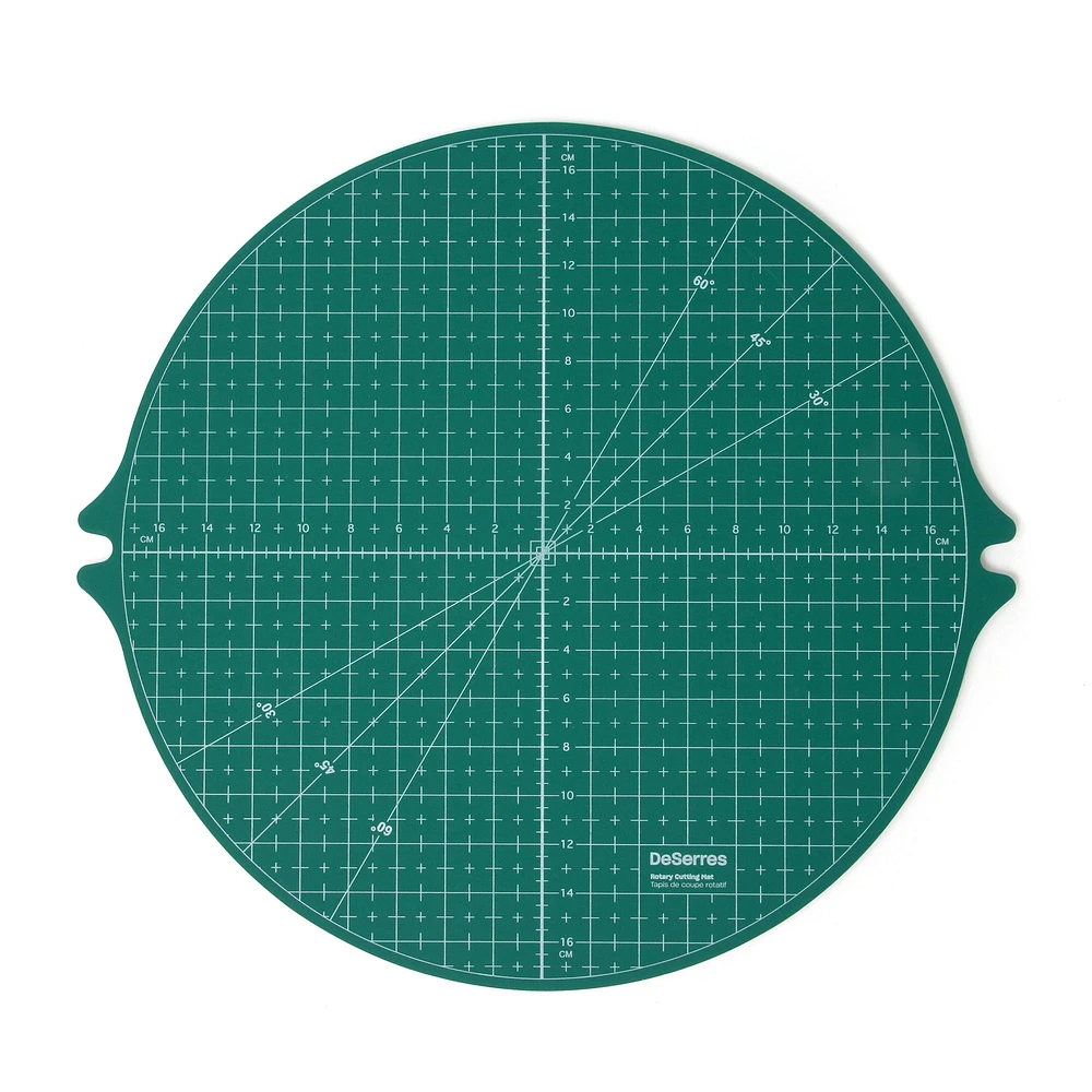 Rotating Cutting Mat - Green, 14 in