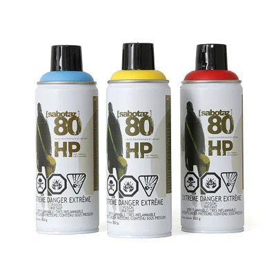 Peinture en aérosol HP Sabotaz 80 - Ecorce De Lime