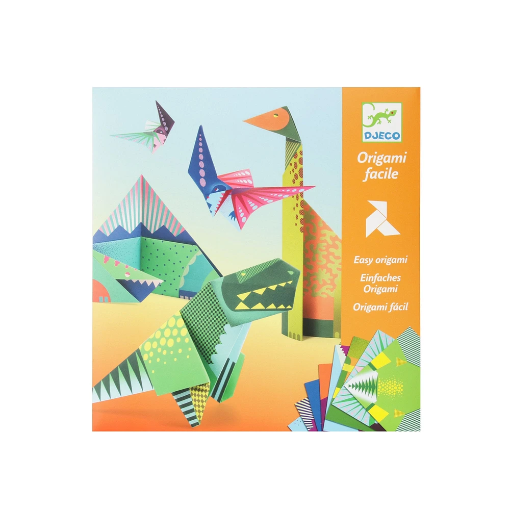 Kit Origami facile – dinosaures