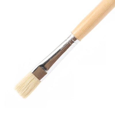 Eterna flat hog bristle paintbrush