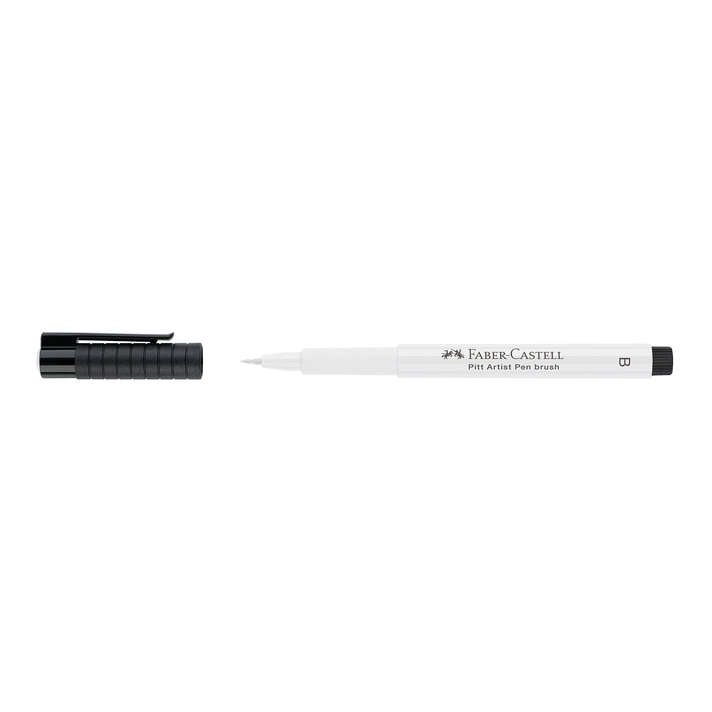 PITT Artist Brush Pen - B, White