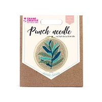 Kit punch needle feuillage