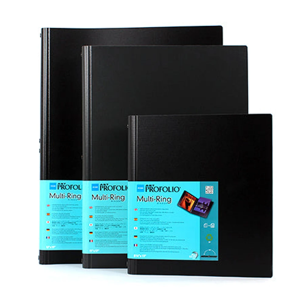 Itoya Art Profolio Slim Multi-Ring Binder